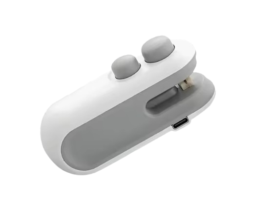 Mini portable 2 in 1 USB rechargeable food and plastic bag sealer